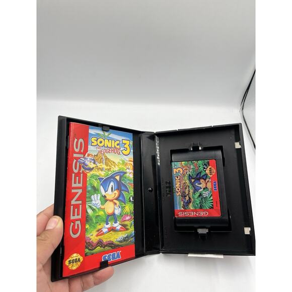 Sonic the Hedgehog 3 CIB W/ Manual - Sega Genesis - Picture 5 of 13
